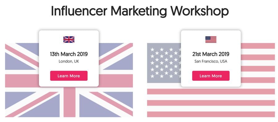 influencer marketing workshop