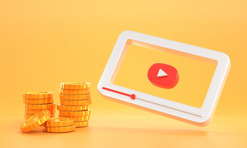 monetização de YouTube vídeos