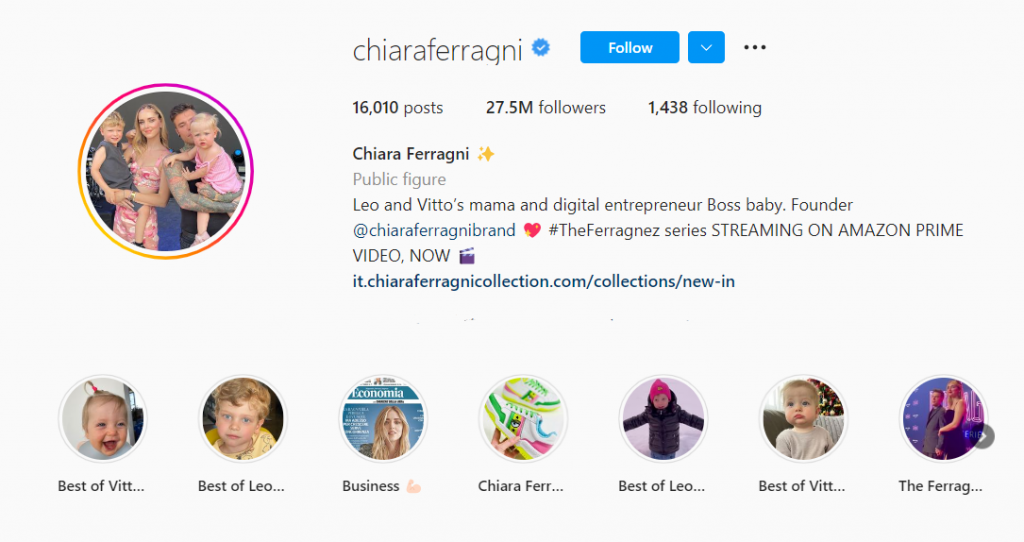 Chiara Ferragni ✨ (@chiaraferragni) • Instagram influencer