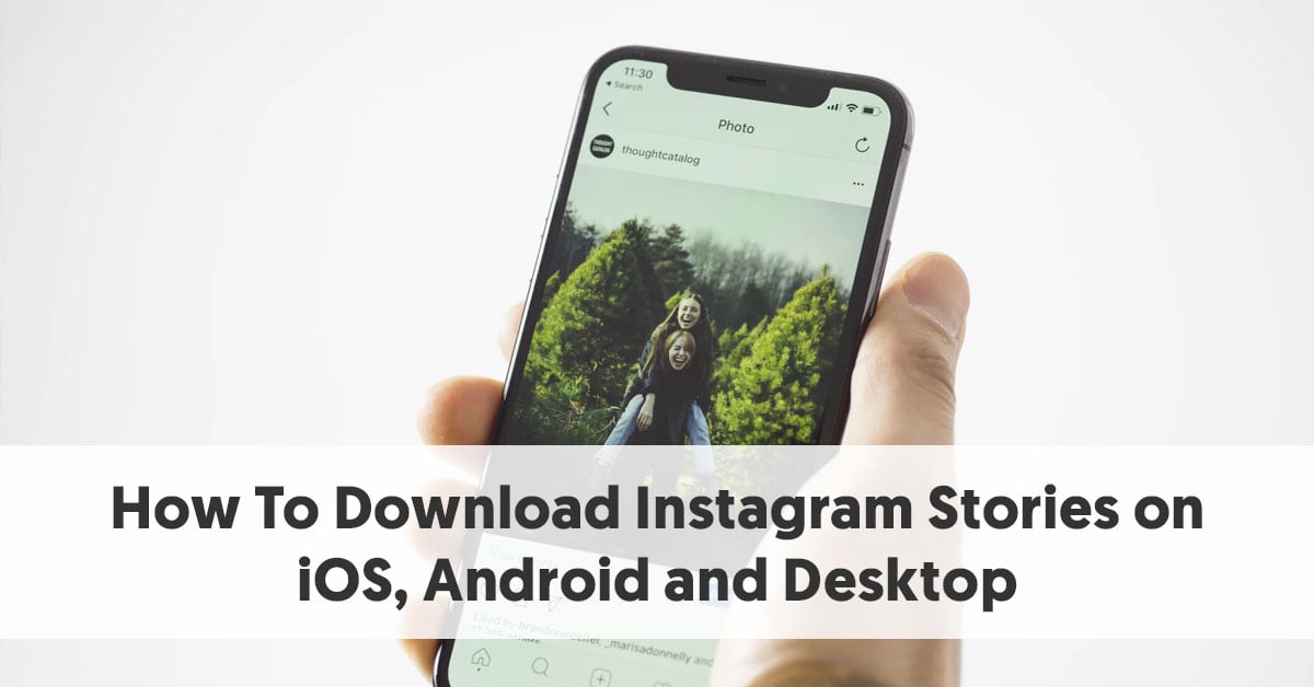 Download video photos and stories from anywhere