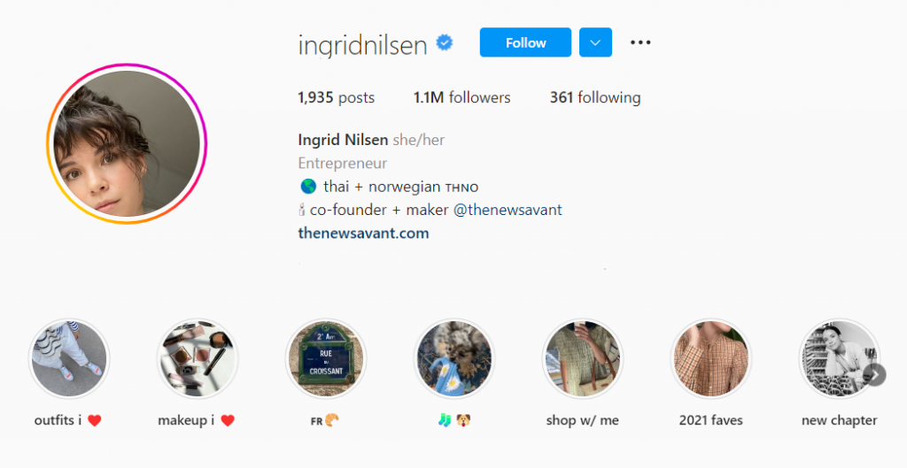 Ingrid Nilsen (@ingridnilsen) • Instagram