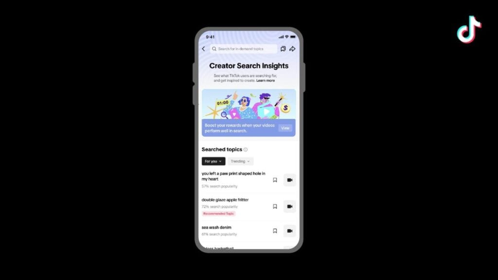 TikTok Creator Search Insights