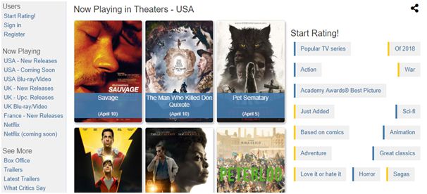FilmAffinity is a movie recommendation platform