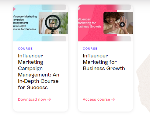 Influencity courses 