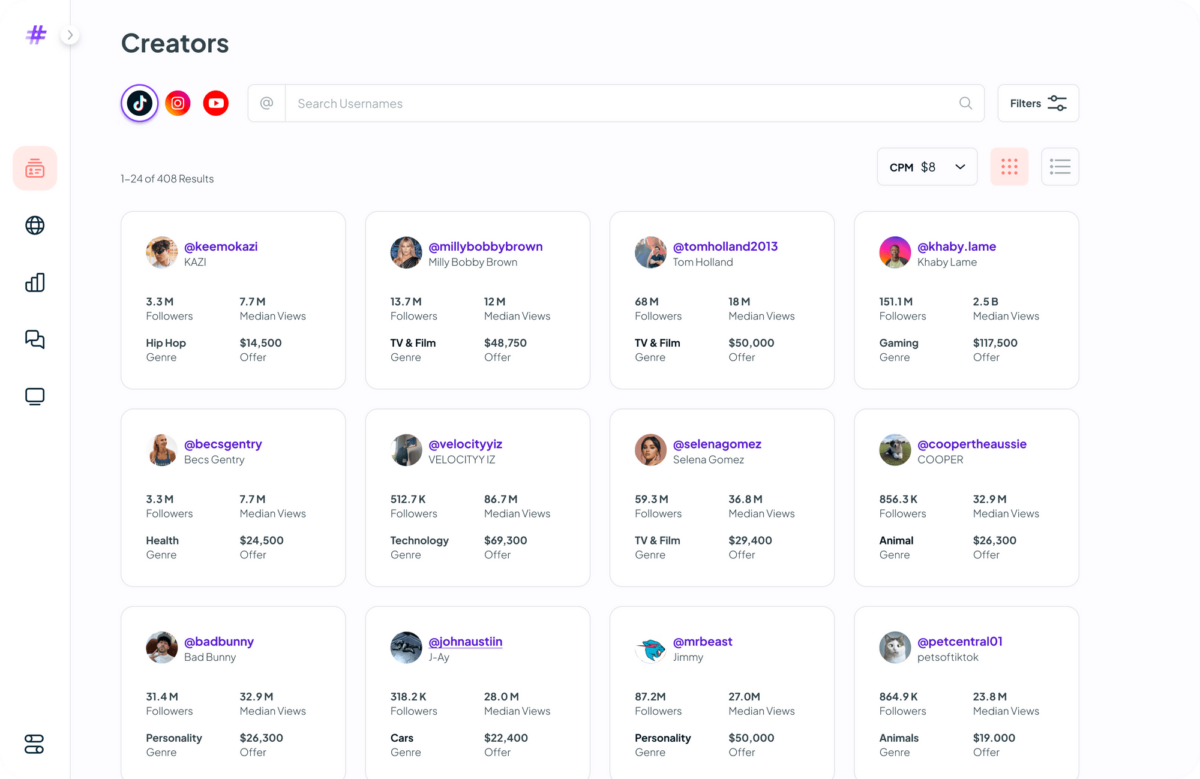 Top Tiktok Influencer Marketing Platforms For Brands 2025 Photo Inspiration