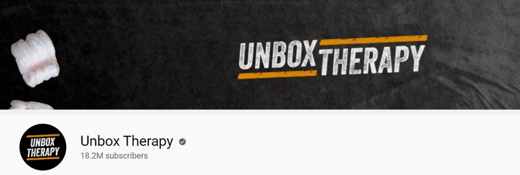 Unbox Therapy - YouTube 