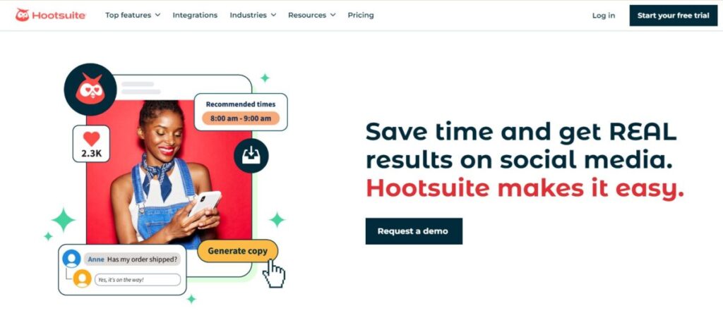 Hootsuite Social Media Marketing 