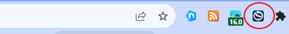 Chrome’s toolbar