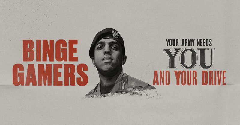 British Army’s #YourArmyNeedsYou Recruitment Campaign