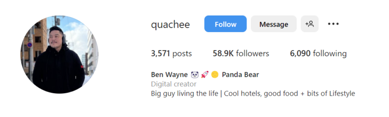 Ben Wayne / instagram