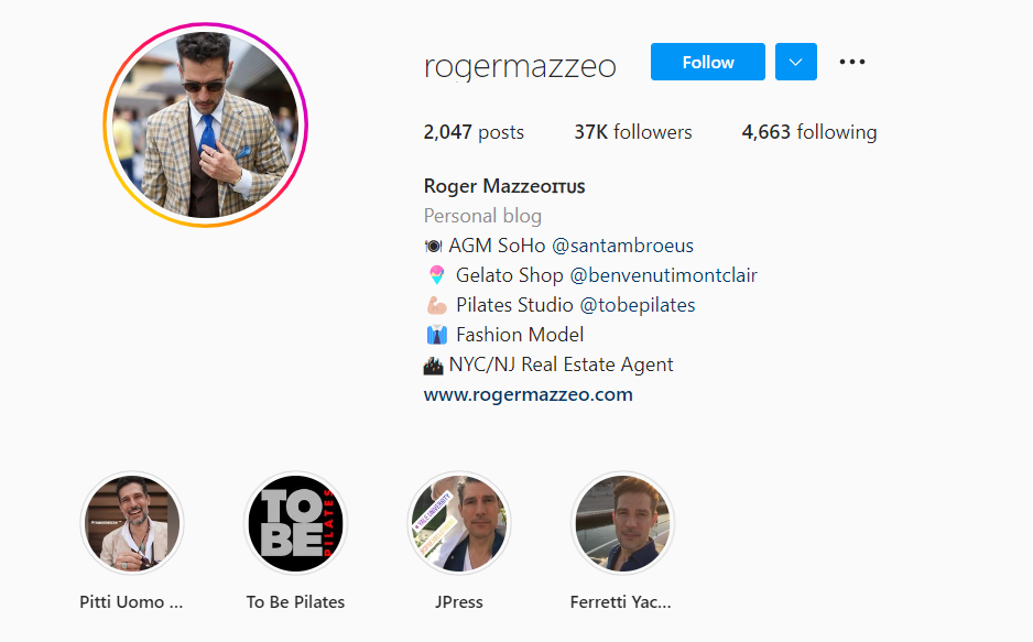 Roger Mazzeo🇮🇹🇺🇸 (@rogermazzeo) Instagram profile