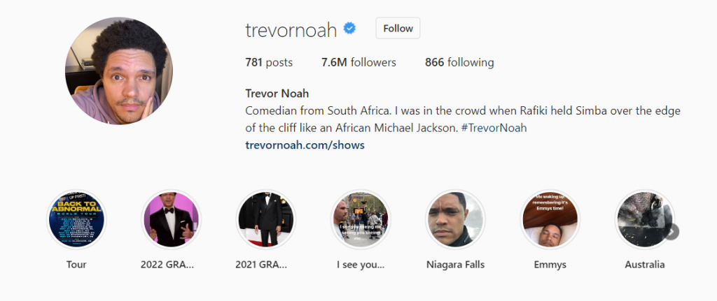 Trevor Noah (@trevornoah) Instagram photos 