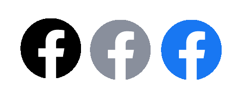 facebook icons white