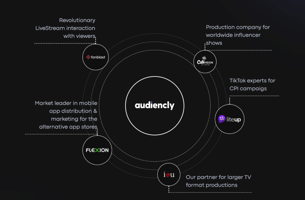 The Audiencly “cosmos”