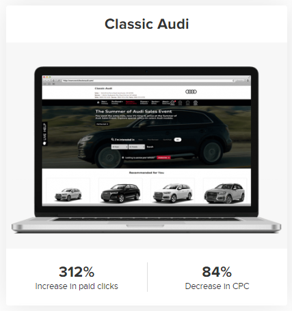 Classic Audi case study results