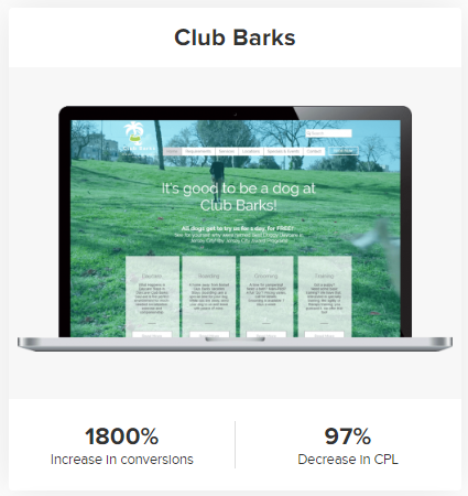 Club Barks case study results