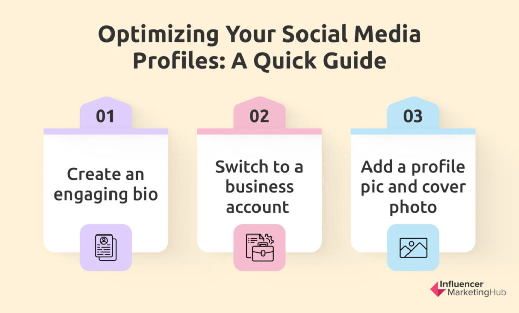 optimize your social media profiles