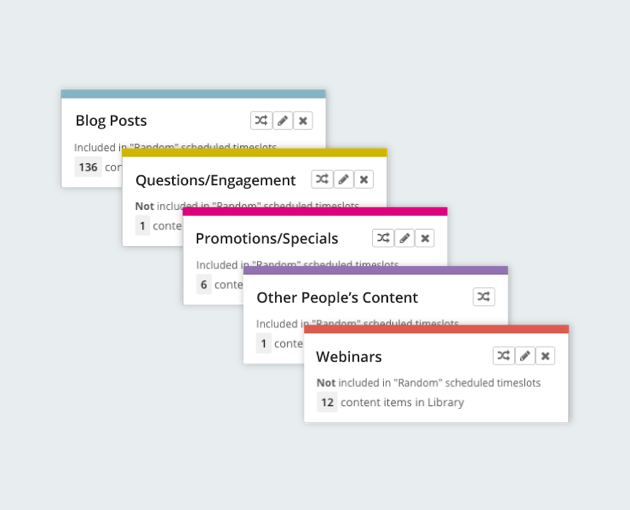 Meet Edgar category-based scheduling