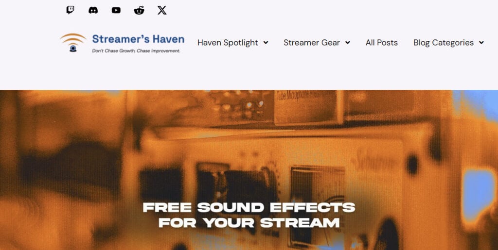 Streamer’s Haven Free Sound Effects