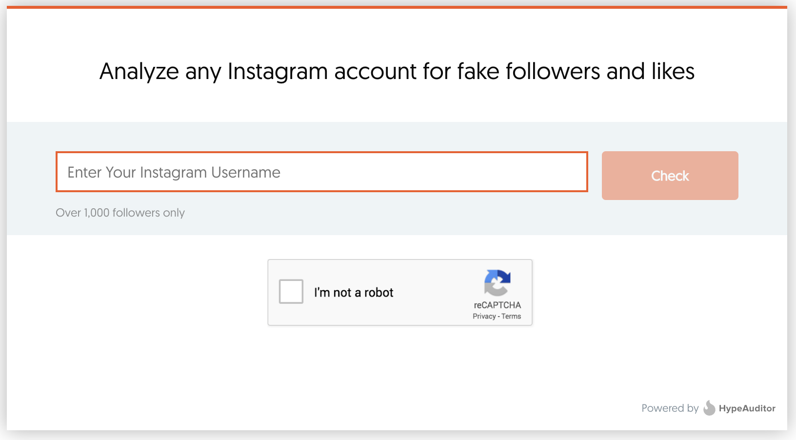 Influencer Marketing Hub's Fake Follower & Audience Credibility Checker