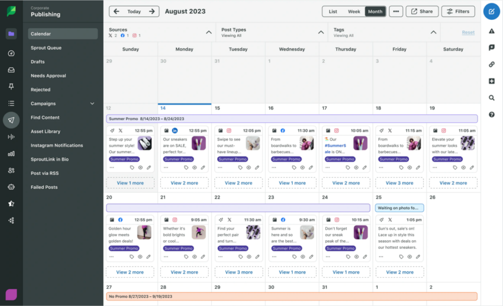 social media scheduling tool