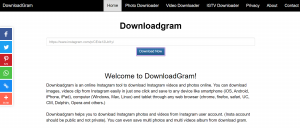 Downloadgram repost på Instagram