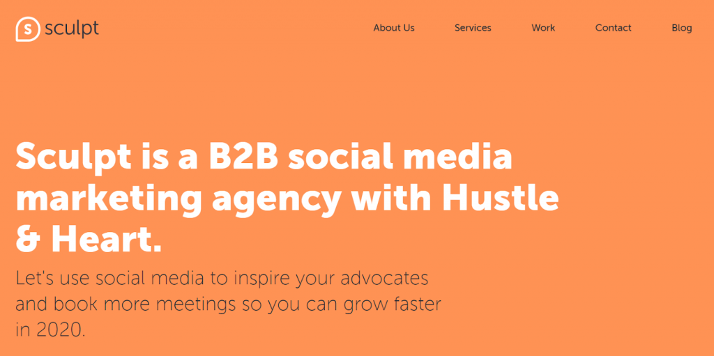 sculpt social media agency top 20