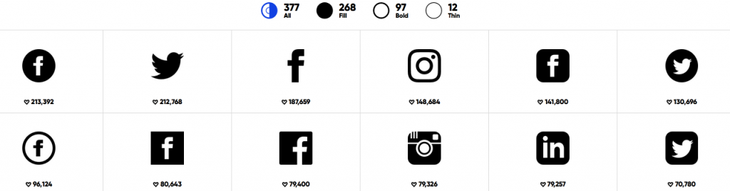 37 Free High Quality Beautiful Social Media Icon Sets For Your Website