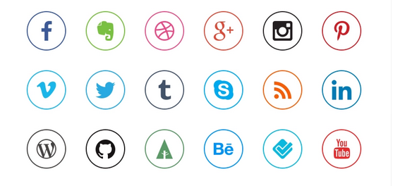 37 Free High Quality Beautiful Social Media Icon Sets For Your