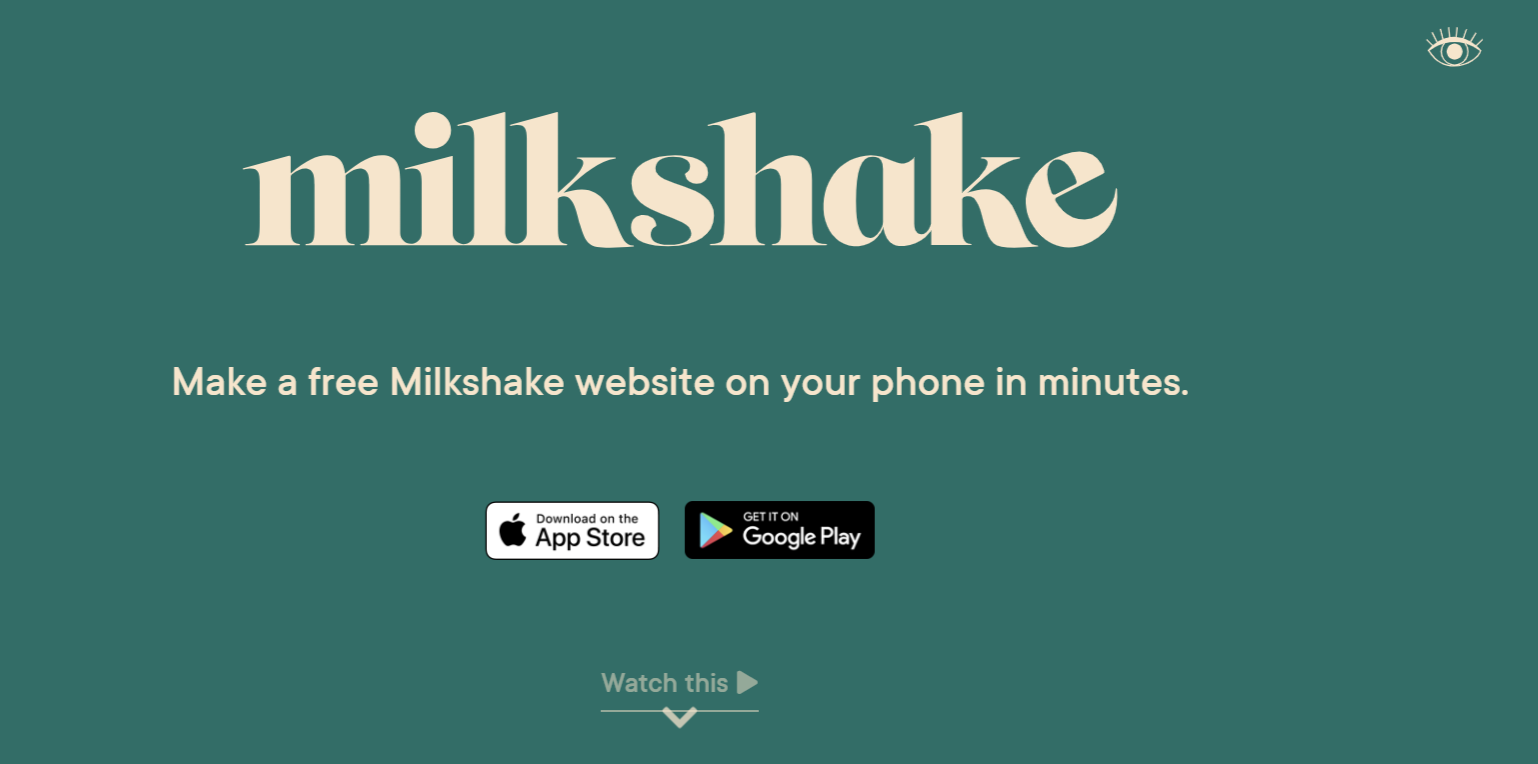 Milkshake App