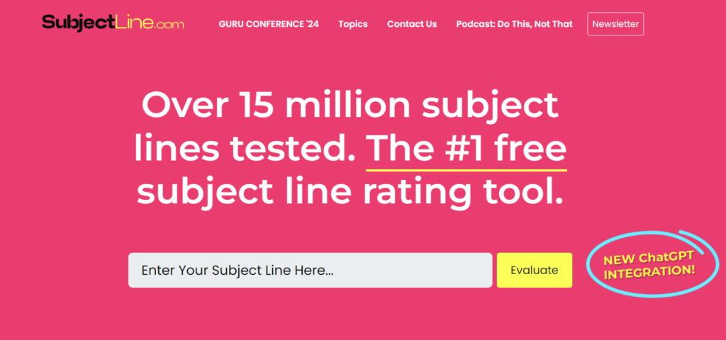 free subject line rating tool SubjectLine.com