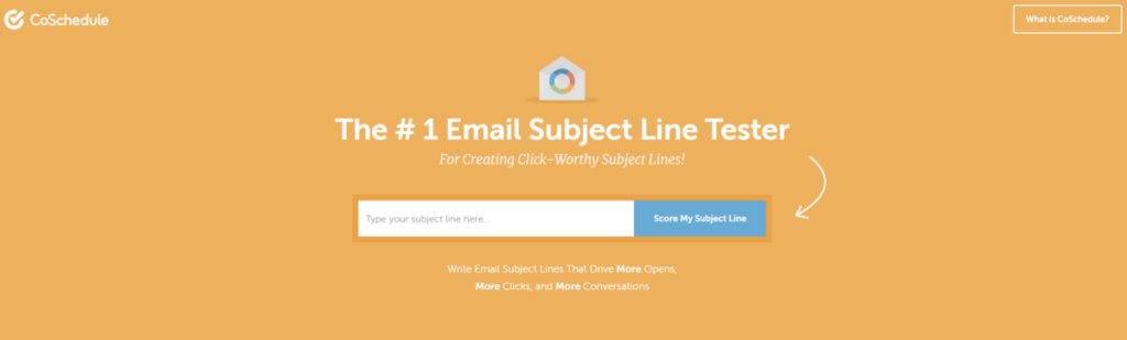 Email Subject Line Tester CoSchedule