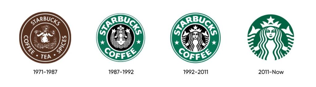 Starbucks branding example