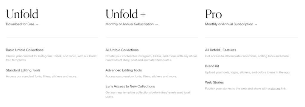 Unfold (iOS)