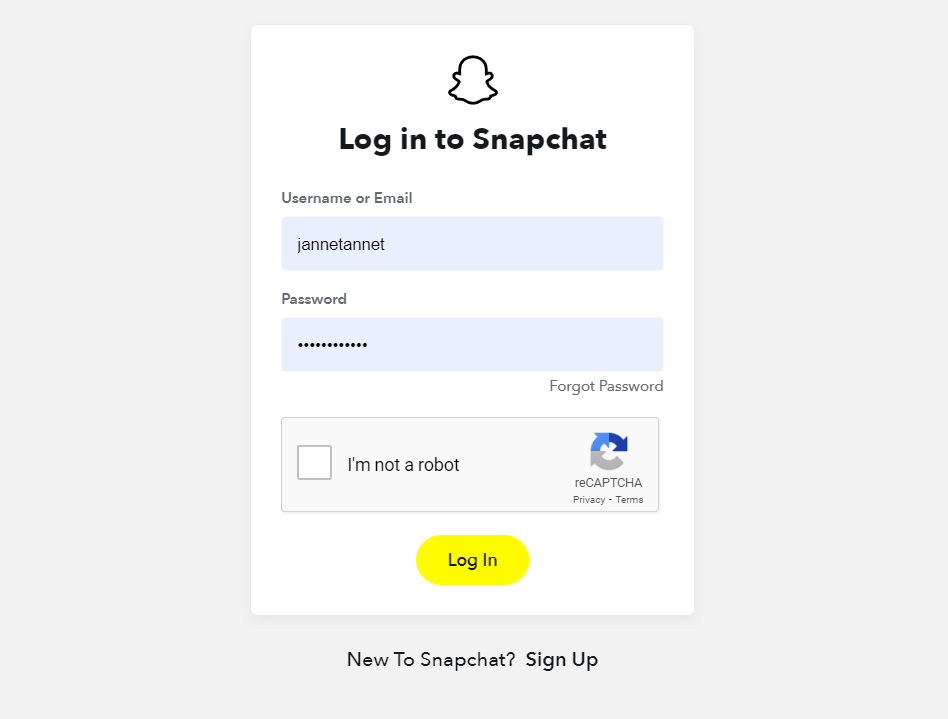 Snapchat Social-Media-Plattform