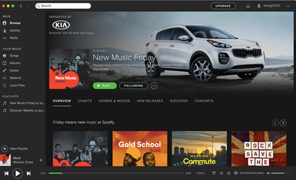 how to advertise on spotify