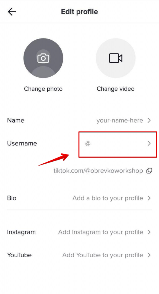 How To Change Your Username On Tiktok In 5 Easy Steps - cute aesthetic roblox tiktok usernames