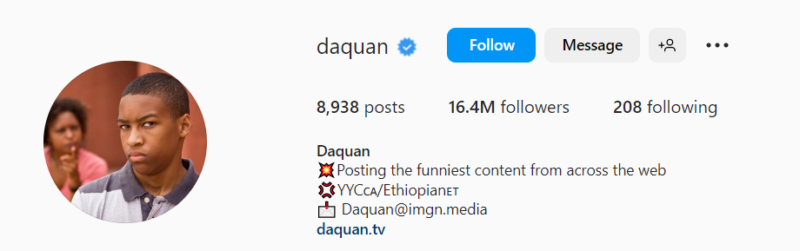 daquan instagram memes account