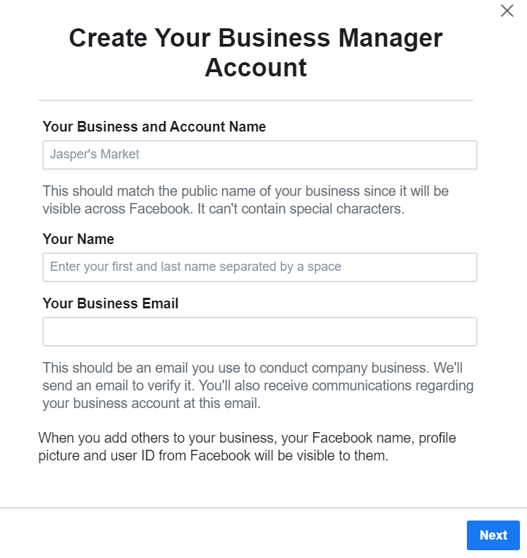 Setting Up A Facebook Business Manager Account in 2020