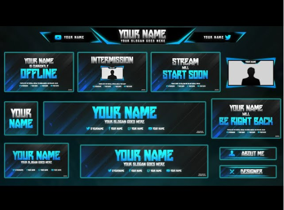 Download 16 Of The Best Free And Premium Twitch Overlay Templates For 2020 PSD Mockup Templates