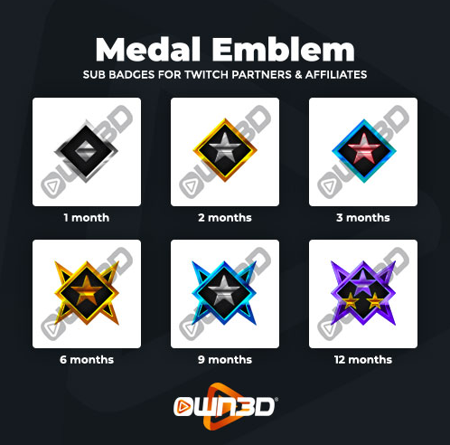 pic Twitch Gift Badges top 21 twitch sub badges to spice up