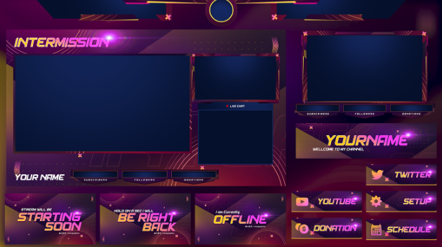 16 Of The Best Free And Premium Twitch Overlay Templates For 2020