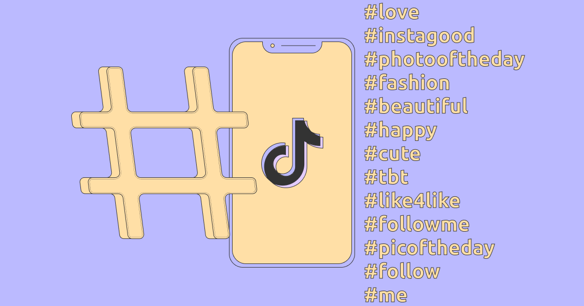 200 Hashtags de Tendencia en TikTok para Ganar Más Me Gusta y