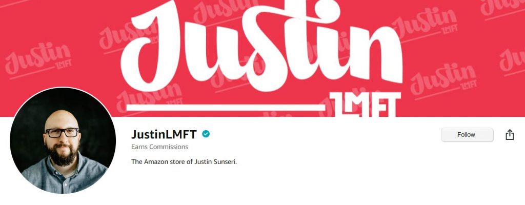 JustinLMFT's Amazon Page