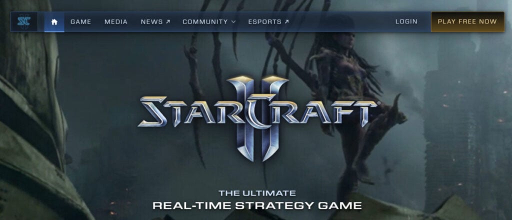 StarCraft real-time strategy game