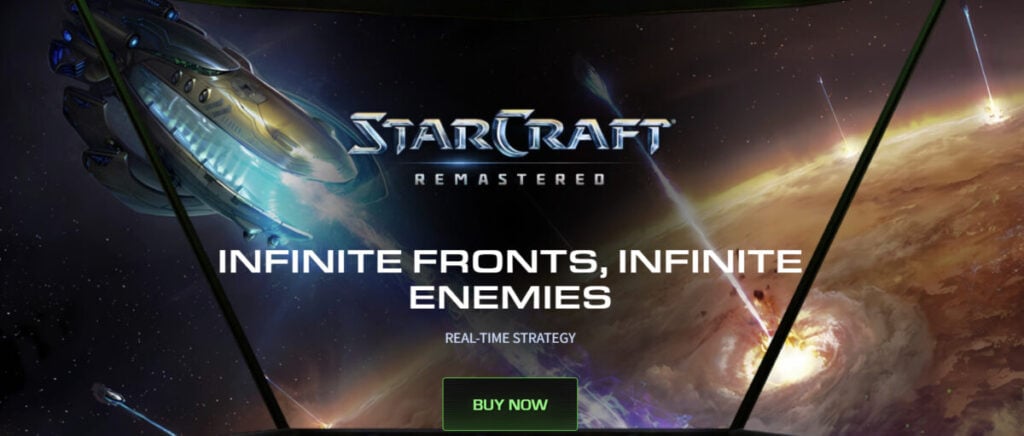 StarCraft game