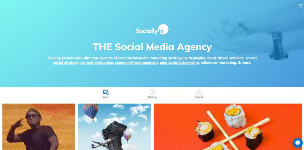 SociallyIn digital marketing service