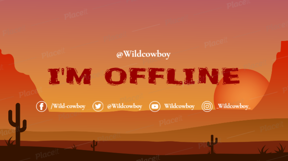 twitch offline banner not showing