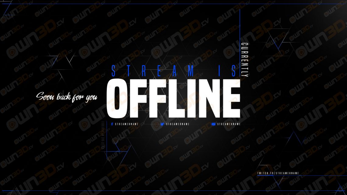 Of The Best Twitch Offline Banner Templates