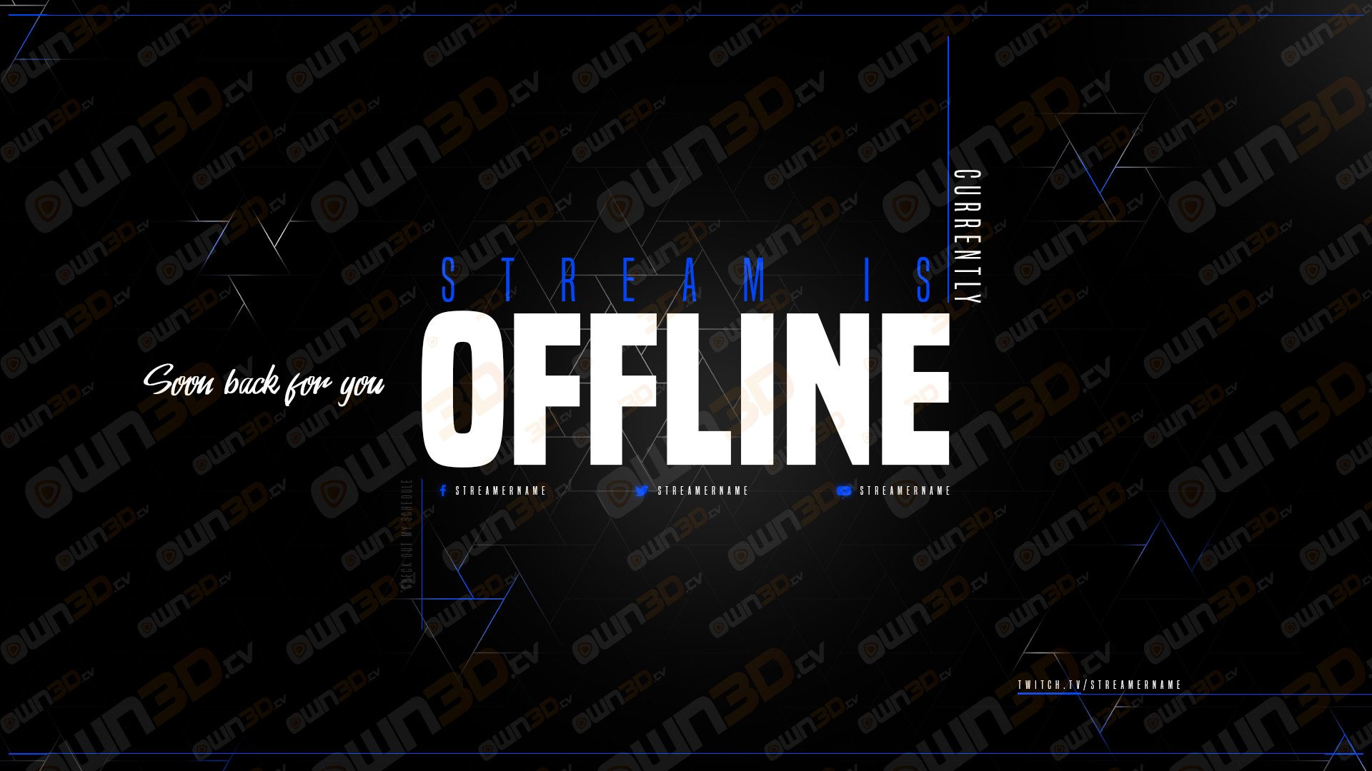 12 Of The Best Twitch Offline Banner Templates